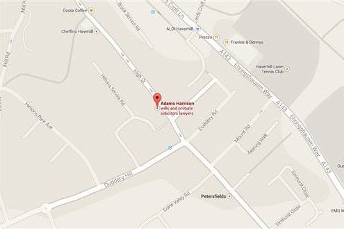 Adams Harrison Haverhill Location Map