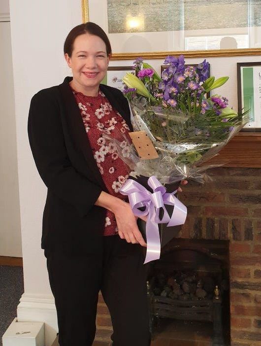 Lucy Potter celebrates 15 years at Adams Harrison